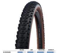 Schwalbe Smart Samoa Dd 27.5´´ X 2.60 Rigid Mtb Tyre Brown 27.5´´ x 2.60