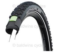 Schwalbe Smart Sam Plus Greenguard Snakeskin Tyre Black - 27.5 X 2.25