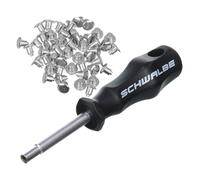 Schwalbe Spike Tool Allows For Easy Insertion With Studs on Winter Ice 50 Pack