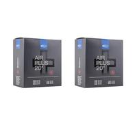 Schwalbe SV 7 AP, Camera d'Aria per Bicicletta. Unisex Adulto, Nero, 51 cm (Pack of 2)