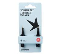 Schwalbe SV Tubeless Valve Set 2PK (80 mm) Size: 80 mm