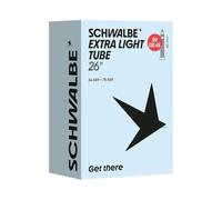 Schwalbe SV13L-EL Extra Light Bicycle Inner Tube 54/75-559 IB Black 40 mm