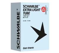 Schwalbe Sv14l-el Presta 40 Mm Extra Light 2026 Inner Tube 27.5´´ Black
