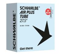 Schwalbe SV14L Air Plus 27.5" MTB Inner Tube Presta Valve Black
