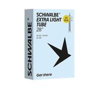 Schwalbe SV15-EL Extra Light Bicycle Inner Tube 23/28-622/630 IB Black 60 mm