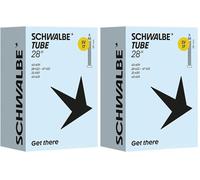 Schwalbe SV17 Bicycle Inner Tube 28/47-622/635 IB 60 mm (Pack of 2)