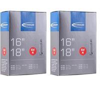 Schwalbe SV4 Tube Presta (450 x 35A) - 16 x 1 1/8-1.35 Inches (Pack of 2)