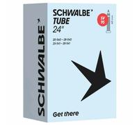 Schwalbe Sv9s Presta 40 Mm Inner Tube 24´´ Black
