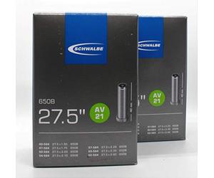 Schwalbe_Tires_Set Schwalbe MTB Hose, 27.5 inches, 650B, AV21, Car Valve, Set of 2