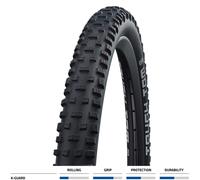 Schwalbe Tough Tom K-Guard Cross Country Tyre Black (26 x 2.1 inch) Si