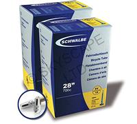 Schwalbe Unisex' s Inner Tube, Black, 700 x 18-28c