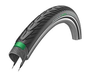 Schwalbe Unisex's Energizer Plus Perf, GreenGuard, TwinSkin Tyres, Black, 50-622, SB11101371