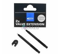 Schwalbe Presta Valve Extensions (X2) - Metallic