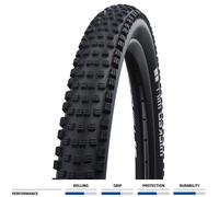 Schwalbe Wicked Will Perf Fold Bicycle Cycle Bike Tyre Black - 29 X 2.60