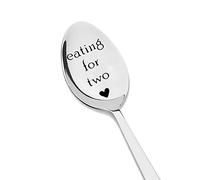Schwangerschaftsgeschenke für das erste Mal, Mütter, die für zwei Löffel für Suppe, Müsliöffel, Geschenk für schwangere Frauen, neue Mutter, werdende Mama, Schwangerschaftsankündigung, Geschenke
