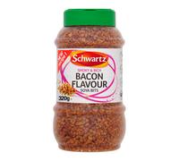 Schwartz Bacon Flavour Bits, 320g - Smoky, Crispy Vegan-Friendly Bacon Topping for Salads, Pasta & Gourmet Recipes