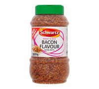 Schwartz Bacon Flavour Bits, 320g - Smoky, Crispy Vegan-Friendly Bacon Topping for Salads, Pasta & Gourmet Recipes
