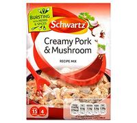 Schwartz Creamy Pork & Mushroom Recipe Mix 40g (Pack of 6)