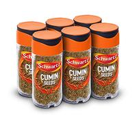 Schwartz Cumin Seeds 35 G | Jar | Pack of 6 | Warm, Aromatic and Sweet Taste | Essential, Versatile Spice, Elevates Home-Cooked Meals | Perfect for Salads, Coleslaw, Vegetables, Curries and Stews