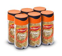 Schwartz Fennel Seeds 28 G Jar Pack of 6 Warm, Sweet & Anise-Like Spice Essential for Unlocking Rich Flavours of European, Middle Eastern, Indian and Chinese Dishes