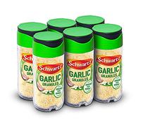 Schwartz Garlic Granules 50 G | Jar | Pack of 6 | From Dried Ground Garlic Cloves | Rich and Wholesome Taste | Distinctive Aroma | Versatile Addition | Perfect for Pasta Sauces, Pizza & Stir Fries