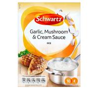 Schwartz Garlic, Mushroom & Cream Sauce Mix (26g) - Pack of 6