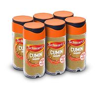 Schwartz Ground Cumin 37 G | Jar | Pack of 6 | Earthy, Warm, and Subtle Citrusy Taste | Delectable Flavour and Fragrance | Versatile Spice | Perfect for Chilli, Tacos, Steak, Lamb and Shish Kebabs
