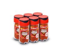 Schwartz Hot Chilli Powder 38 G | Jar | Pack of 6 | Expertly Blended | With Chilli Pepper, Cumin, Oregano, and Garlic | Perfect for Tacos, Fajitas, Chilli Con Carne & Mexican Dishes