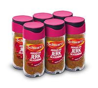 Schwartz Jamaican Jerk Seasoning 51 G | Jar | Pack of 6 | Allspice, Chilli Powder & Thyme | Perfect for Spicing Up Marinades, Dips or Sauces