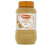Schwartz Madras Mild Curry Powder, Indian Seasoning, 0.4 kg | Provides a mild heat profile and authentic, aromatic depth to professional curry sauces, marinades, and commercial recipes.