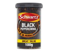 Schwartz Medium Black Peppercorn Drum 100 G Mild Heat Spicy Kick and Hot B
