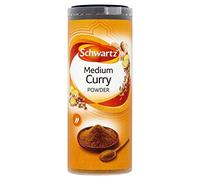 Schwartz Medium Curry Powder Drum 90 G | Pack of 6 | Rich Flavour & Taste | Authentic Indian Flavour | Perfect for Curries, Stews, Chicken, Shrimp & Stuffed Eggs | No Added Preservatives or MSG