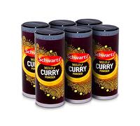 Schwartz Mild Curry Powder Drum 85 G | Pack of 6 | Fragrant Blend with Cumin, Turmeric & Cinnamon | Excellent Base for All Curries