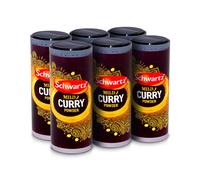 Schwartz Mild Curry Powder Drum 85 G | Pack of 6 | Fragrant Blend with Cumin, Turmeric & Cinnamon | Excellent Base for All Curries