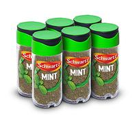 Schwartz Mint 9 G | Jar | Pack of 6 | Fresh, Slightly Sweet & Distinctive | Essential for Adding Flavour to a Variety of Dishes