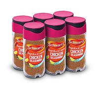 Schwartz Paprika and Lemon Chicken Reduced Salt Seasoning 43 G | Jar | Pack of 6 | Expertly Blended with Garlic, Chillies & Red Bell Peppers