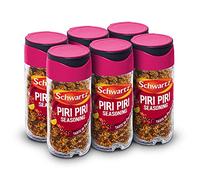 Schwartz Piri Piri Seasoning 39 G | Jar | Pack of 6 | Expertly Blended with Chillies, Garlic & Citrus Peel | Bring a Little Taste of Portugal Home