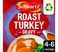 Schwartz Roast Turkey Gravy Mix 25g, Pack of 6, Brown