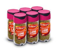 Schwartz Rosemary and Garlic Lamb Seasoning 38 G | Jar | Pack of 6 | Expertly Blended Mix of Mint, Garlic & Rosemary | Perfect for Lamb, Soups, Salads & Stuffing