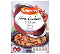 Schwartz Slow Cooker Chicken Curry Recipe Mix (33g) - Pack of 2