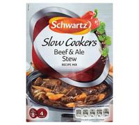 Schwartz Slow Cookers Beef & Ale Stew 43g case of 8