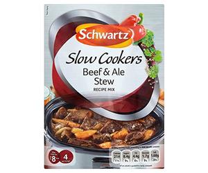 Schwartz Slow Cookers Beef & Ale Stew Recipe Mix (43g) - Pack of 2