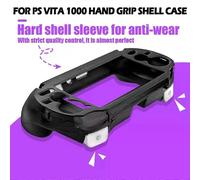 Schwarz-Weies Gamepad-Gehuse fr PS VITA 1000 PSV1000 mit L2 R2 Trigger-Tasten und Griffhalterung zum Schutz