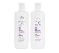 Schwarzkopf Bc Bonacure Frizz Away Treatment Duo In White White