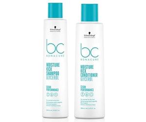 Schwarzkopf BC Clean DUO Moisture Kick Shampoo 250ml and Conditioner 200ml