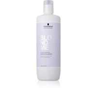 Schwarzkopf Professional BlondME Bond Repair Purple Shampoo Purple shampoo for blonde hair 300 ml