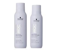 Schwarzkopf BlondMe Bond Repair Purple Shampoo Conditioner Duo - 300 ml - purple