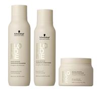 Schwarzkopf Blondme Bond Repair Shampoo Conditioner Mask in Off White