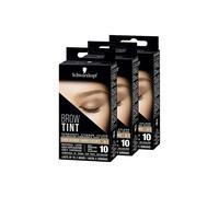 Schwarzkopf Brow Tint Professional 'eyebrow Colour' Darkblonde 3 Pack In Black Black One Size