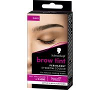 Schwarzkopf Brow Tint Professional formula Eyebrow Dye Brow Tinting Kit with Gentle Permanent Colour - Black